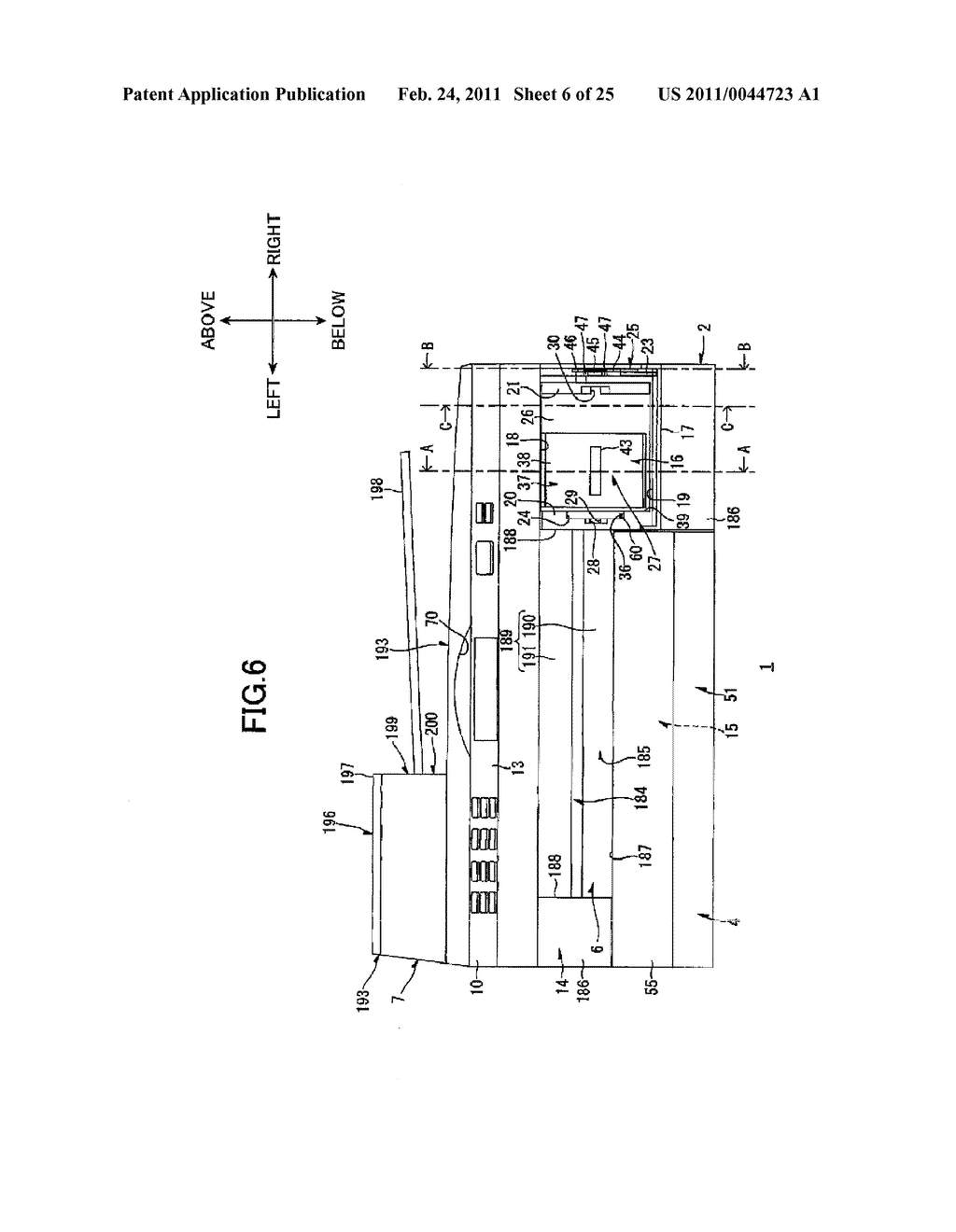 Image-Forming Device Capable of Positioning Developing Unit and Developer Cartridge Precisely - diagram, schematic, and image 07