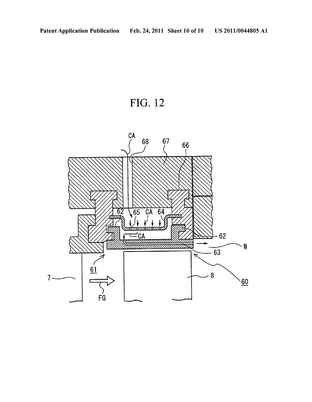 COOLING SYSTEM OF RING SEGMENT AND GAS TURBINE - diagram, schematic, and image 11