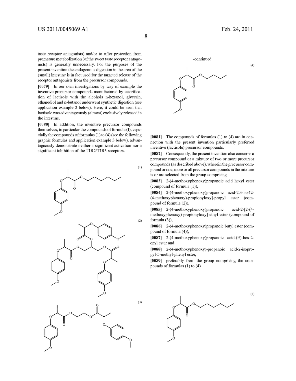PRECURSOR COMPOUNDS OF SWEET TASTE RECEPTOR ANTAGONISTS FOR THE PREVENTION OR TREATMENT OF DISEASE - diagram, schematic, and image 13
