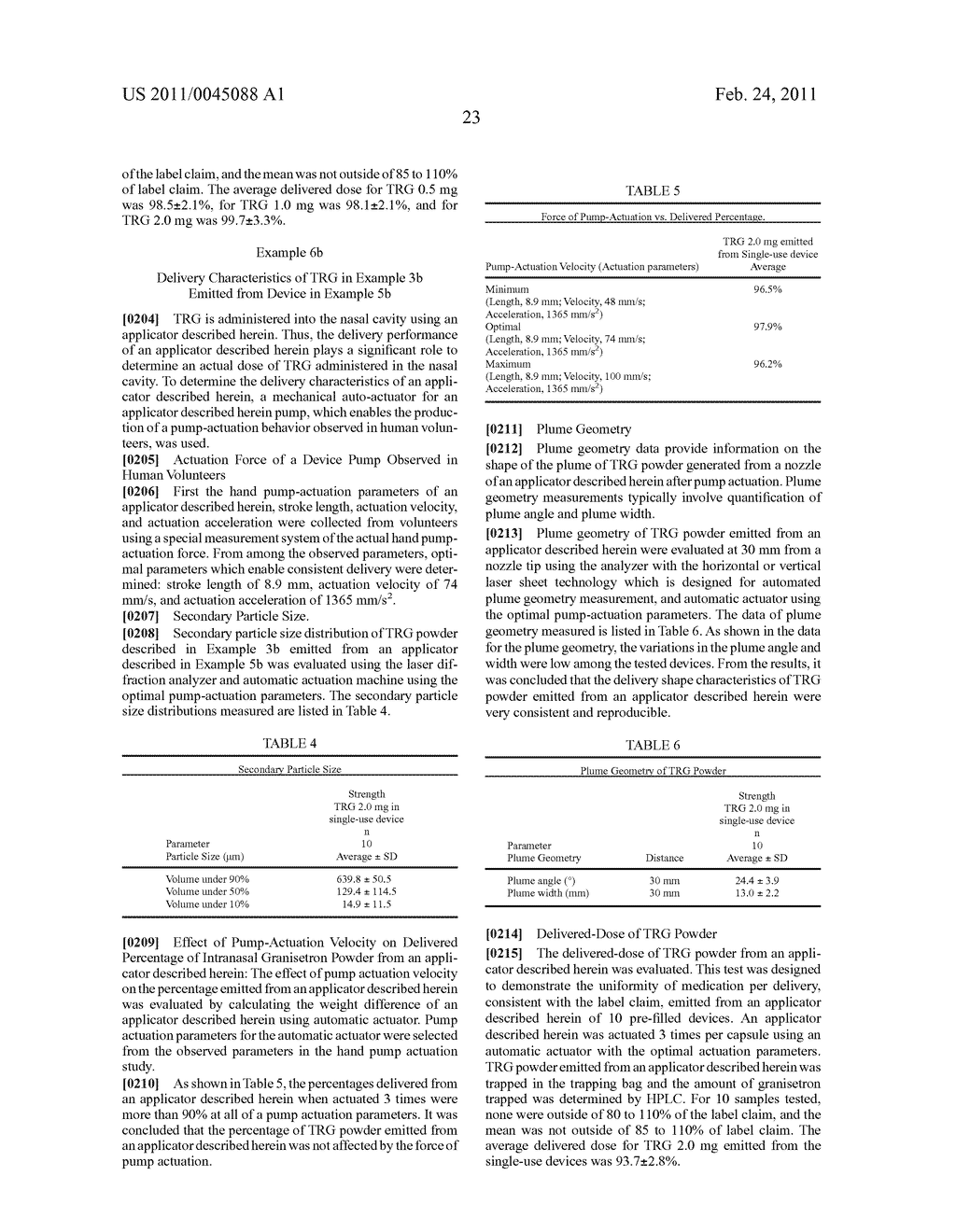 INTRANASAL GRANISETRON AND NASAL APPLICATOR - diagram, schematic, and image 33