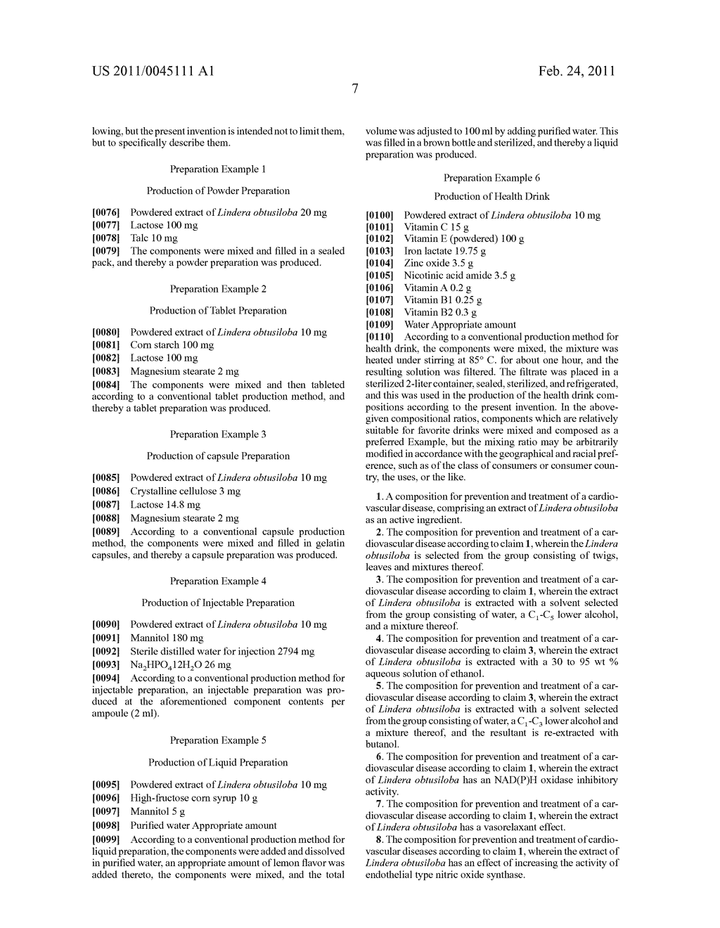 COMPOSITION COMPRISING THE EXTRACTS OF LINDERA OBTUSILOBA FOR PREVENTION AND TREATMENT OF CARDIOVASCULAR DISEASES - diagram, schematic, and image 12