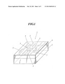 FILM DISPERSED OF CARBON NANOTUBES AND LIGHT EMITTING BODY diagram and image