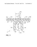 METHOD OF FORMING A MOLDED PLASTIC ARTICLE HAVING MOLDED EXTENSIONS diagram and image