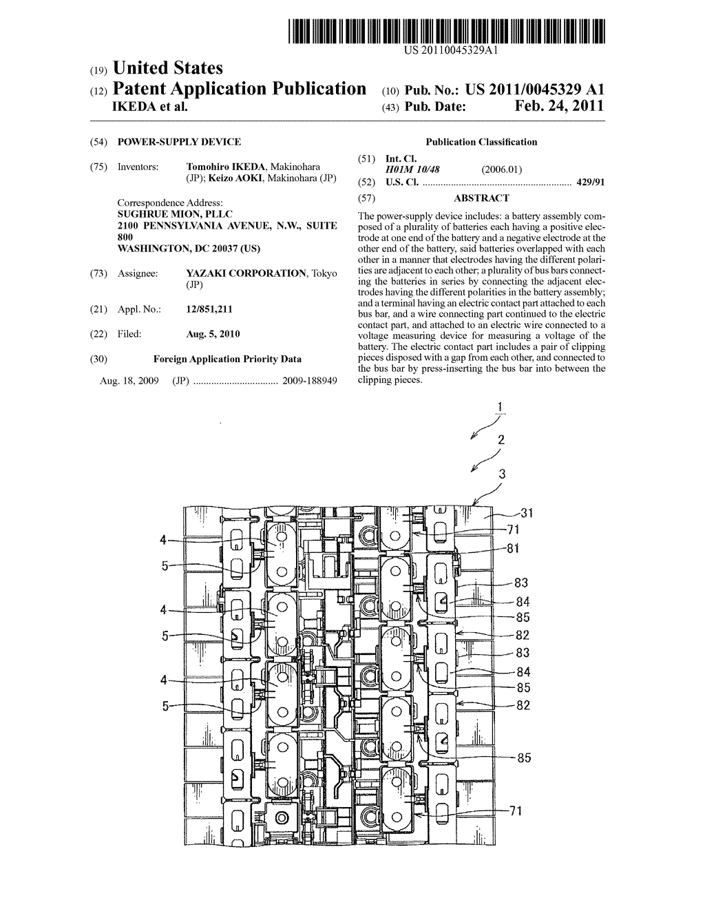 POWER-SUPPLY DEVICE - diagram, schematic, and image 01