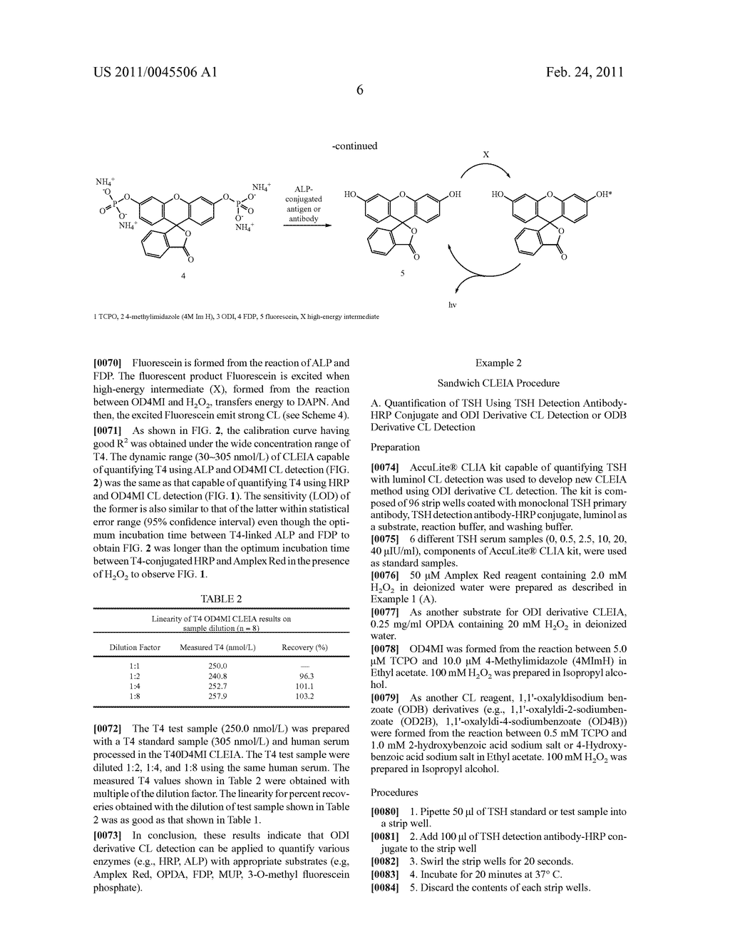 Chemiluminescent Enzyme Assay Method and Apparatus - diagram, schematic, and image 10