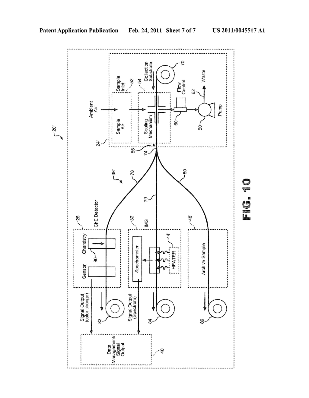 Toxic Material Detection Apparatus and Method - diagram, schematic, and image 08