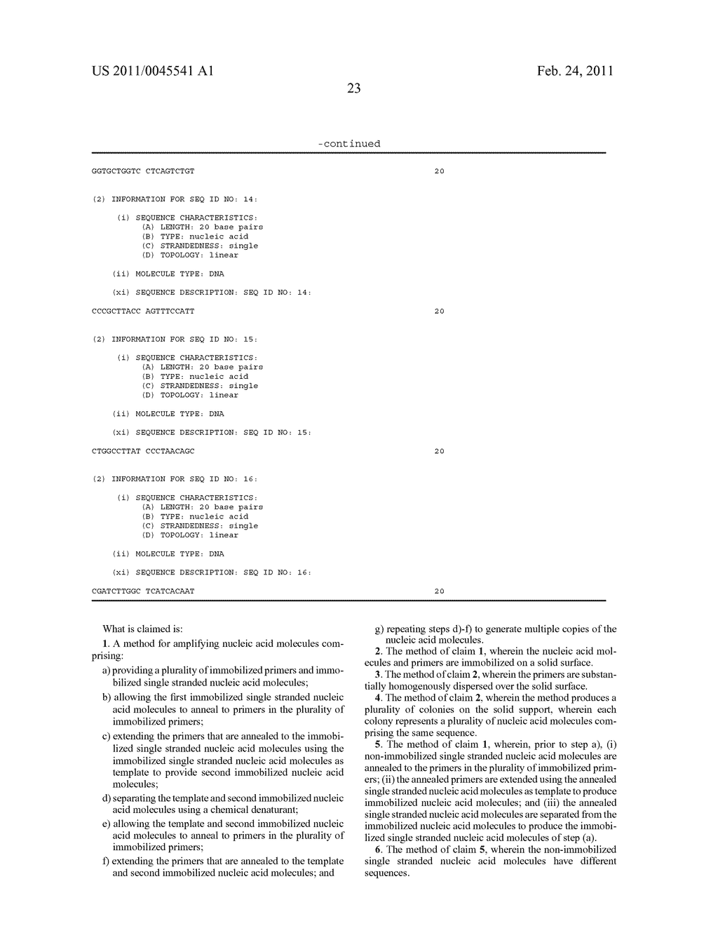 METHOD OF NUCLEIC ACID AMPLIFICATION - diagram, schematic, and image 51