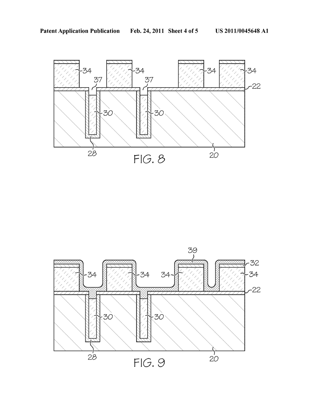 METHODS FOR FABRICATING BULK FINFET DEVICES HAVING DEEP TRENCH ISOLATION - diagram, schematic, and image 05