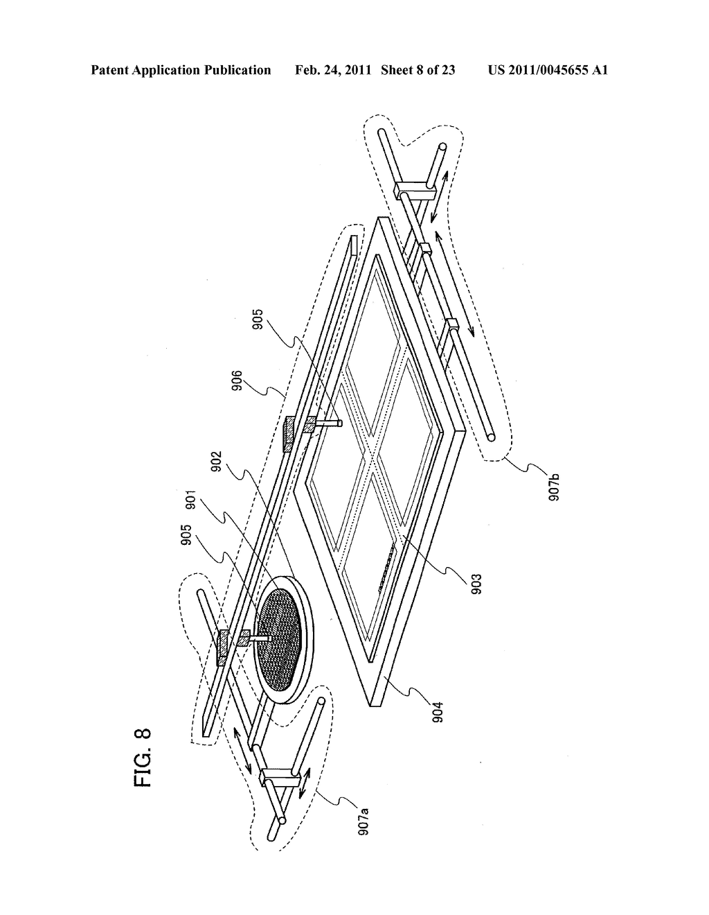 MANUFACTURING METHOD OF SEMICONDUCTOR DEVICE AND MANUFACTURING APPARATUS OF THE SAME - diagram, schematic, and image 09