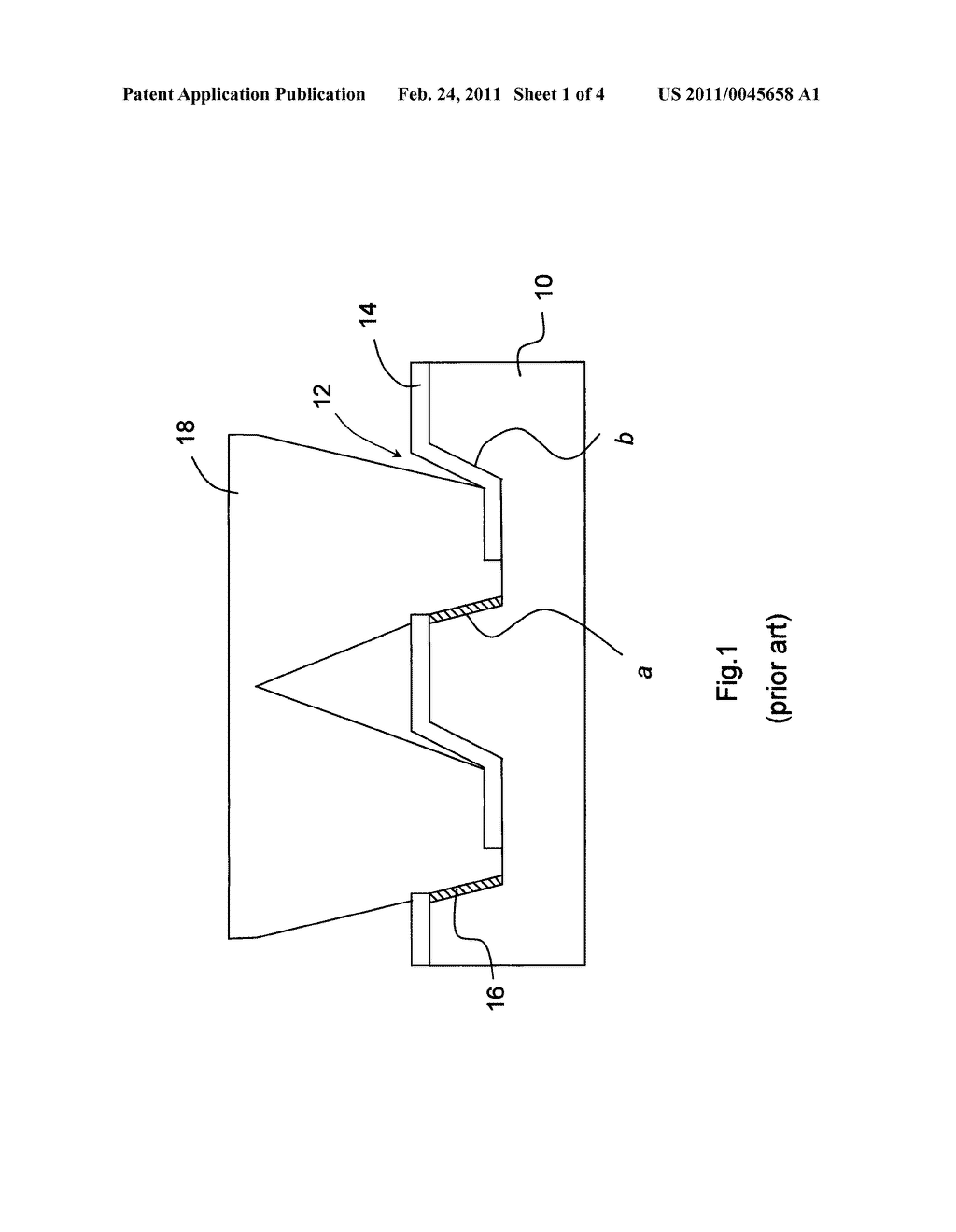 METHOD FOR FABRICATING A SEMI-POLAR NITRIDE SEMICONDUCTOR - diagram, schematic, and image 02