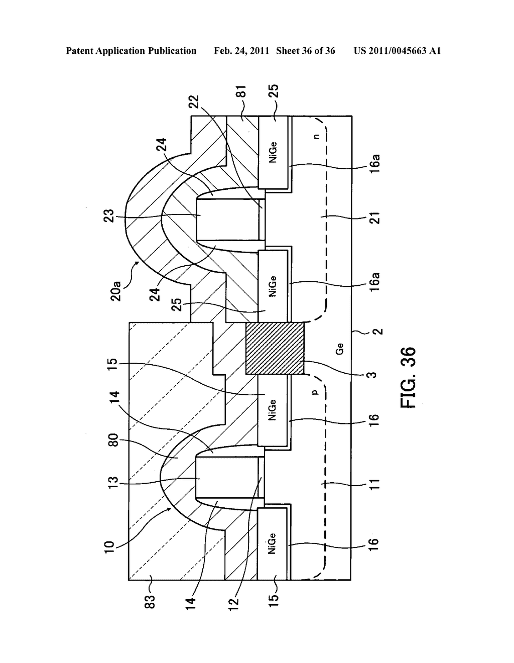 Field-effect transistor and method for fabricating the same - diagram, schematic, and image 37