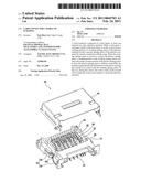 Card connector capable of scraping diagram and image