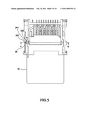 Card connector capable of scraping diagram and image