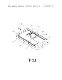 STOPPER DEVICE FOR SLIDING SWING TYPE PORTABLE COMMUNICATION DEVICE diagram and image