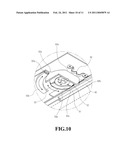 STOPPER DEVICE FOR SLIDING SWING TYPE PORTABLE COMMUNICATION DEVICE diagram and image