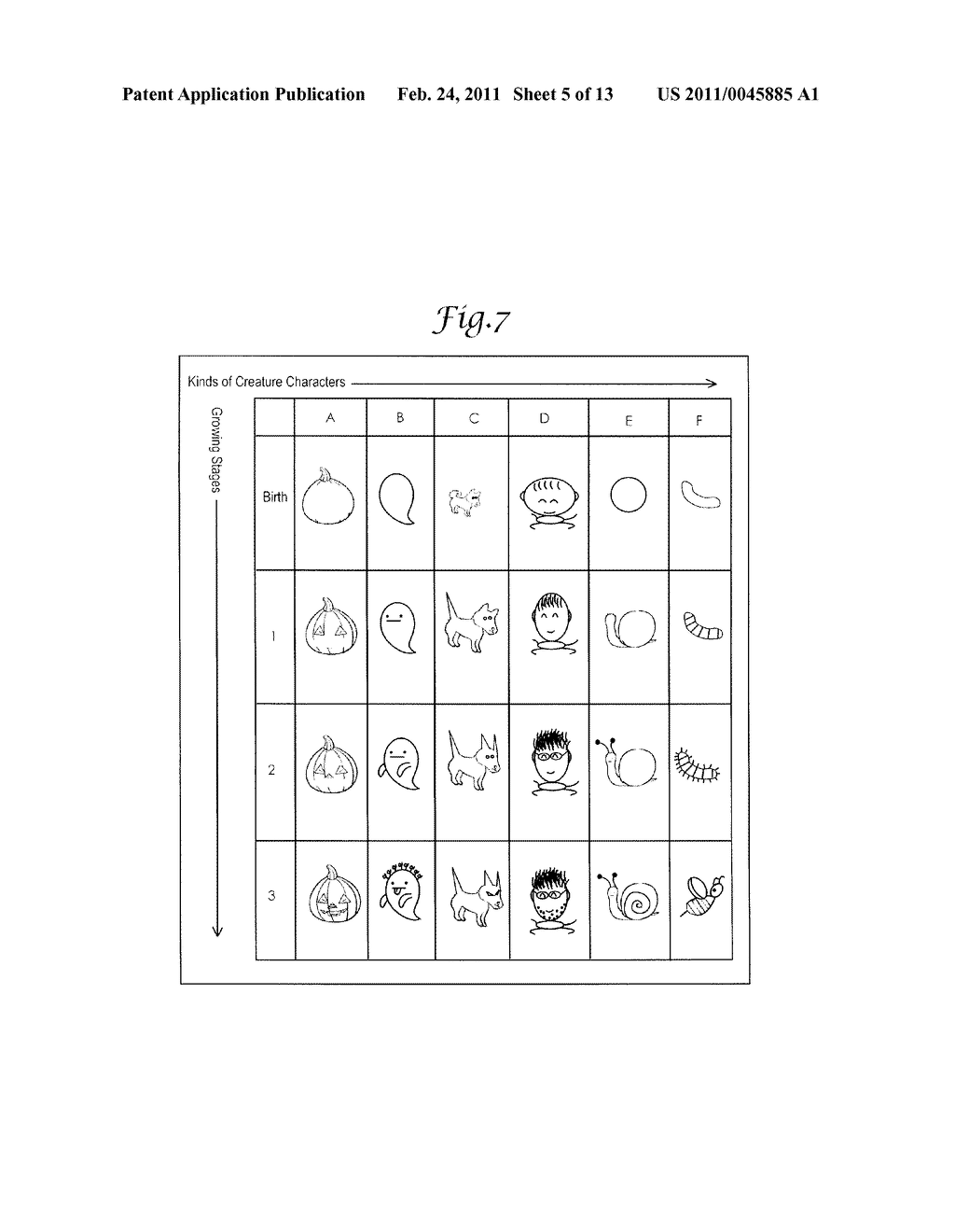 VIRTUAL CREATURE CHARACTER FOSTERING APPARATUS - diagram, schematic, and image 06