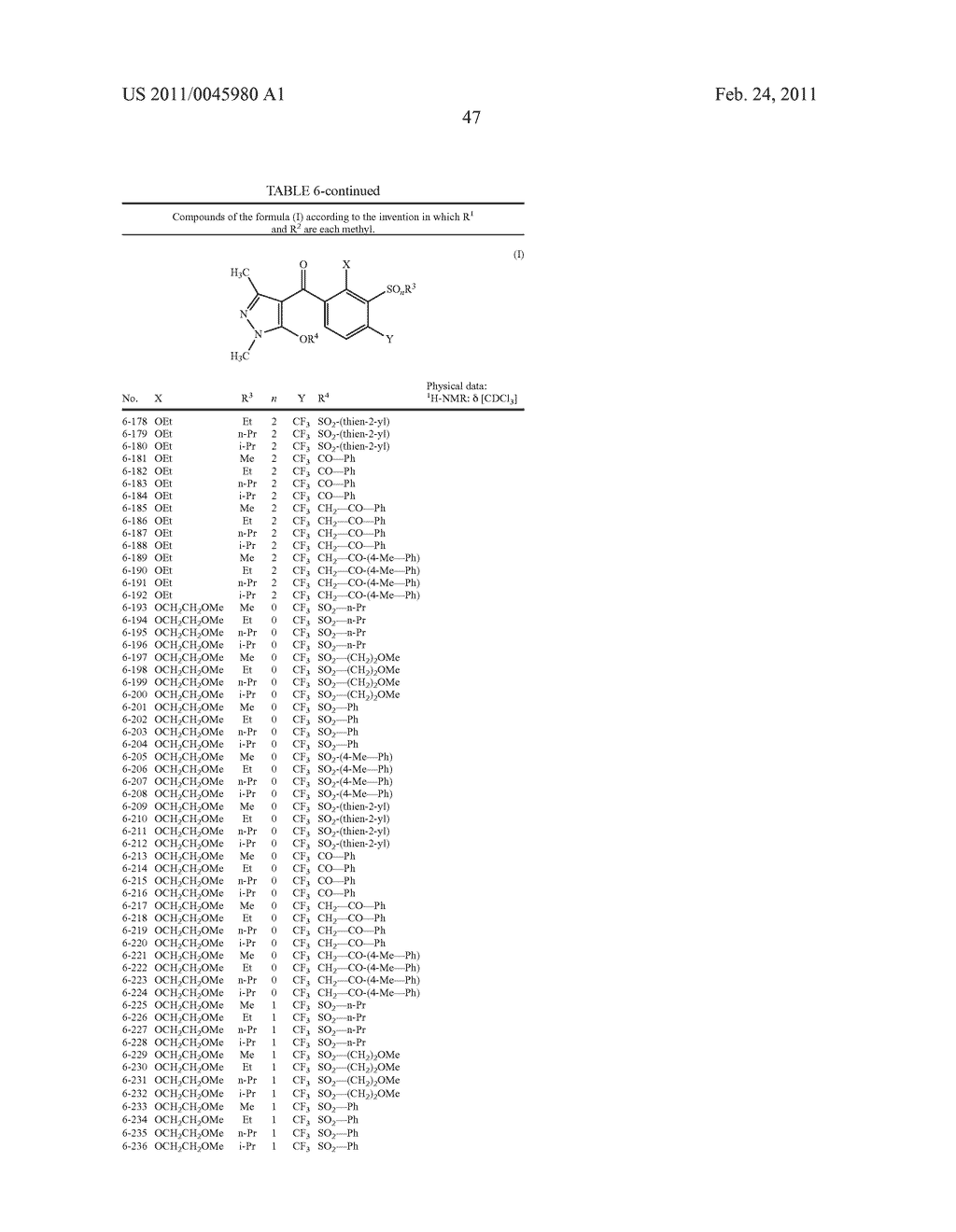 4-(3-ALKYLTHIOBENZOYL)PYRAZOLES AND THEIR USE AS HERBICIDES - diagram, schematic, and image 48