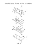 MICROFLUIDIC DEVICE FOR ASSESSING OBJECT/TEST MATERIAL INTERACTIONS diagram and image