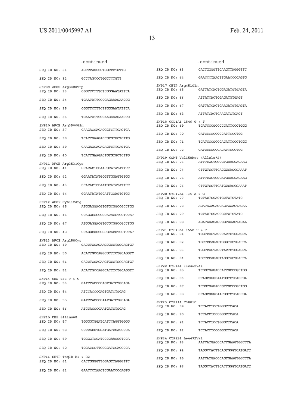 METHOD AND PRODUCT FOR 