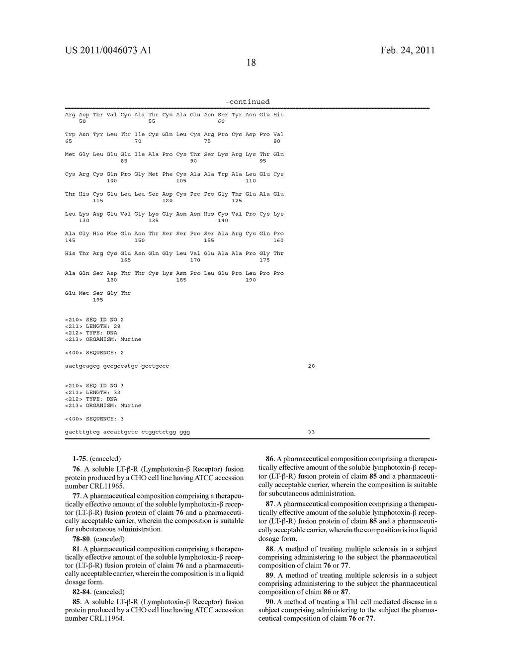 SOLUBLE LYMPHOTOXIN-BETA RECEPTOR FUSION PROTEIN AND METHODS FOR INHIBITING LYMPHOTOXIN BETA-RECEPTOR SIGNALING - diagram, schematic, and image 25