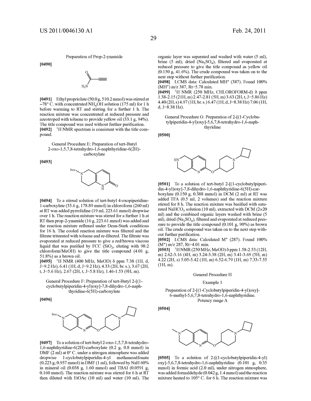 TETRAHYDRONAPHTHYRIDINES AND AZA DERIVATIVES THEREOF AS HISTAMINE H3 RECEPTOR ANTAGONISTS - diagram, schematic, and image 30