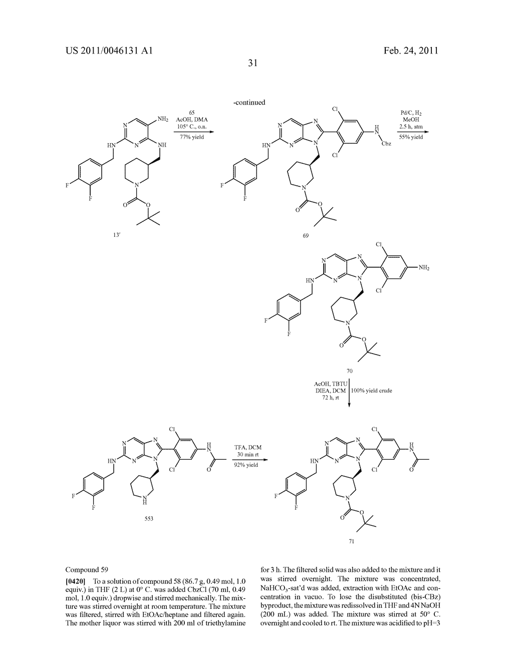 PURINES AS PKC-THETA INHIBITORS - diagram, schematic, and image 31