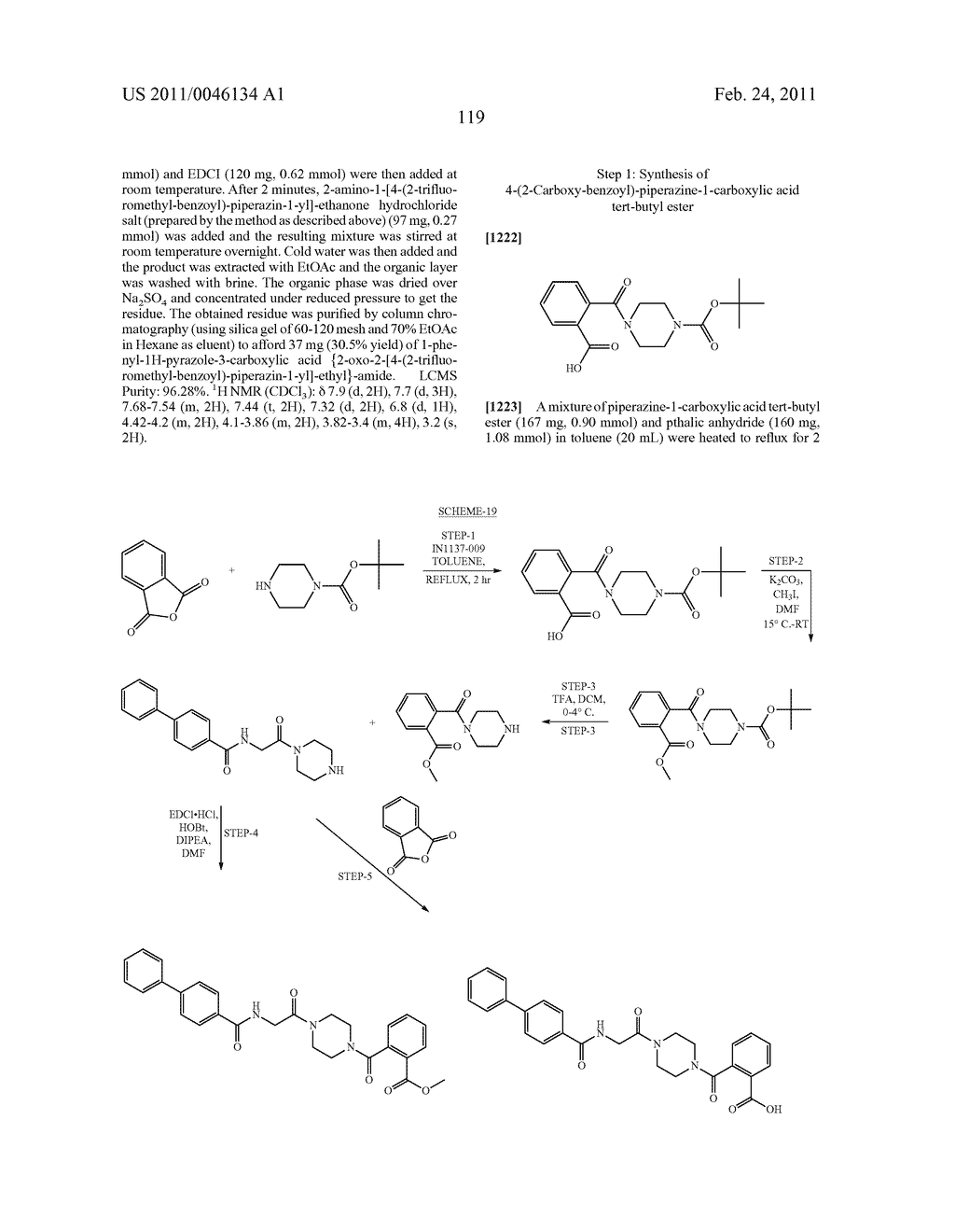 NOVEL PIPERAZINE DERIVATIVES AS INHIBITORS OF STEAROYL-CoA DESATURASE - diagram, schematic, and image 120