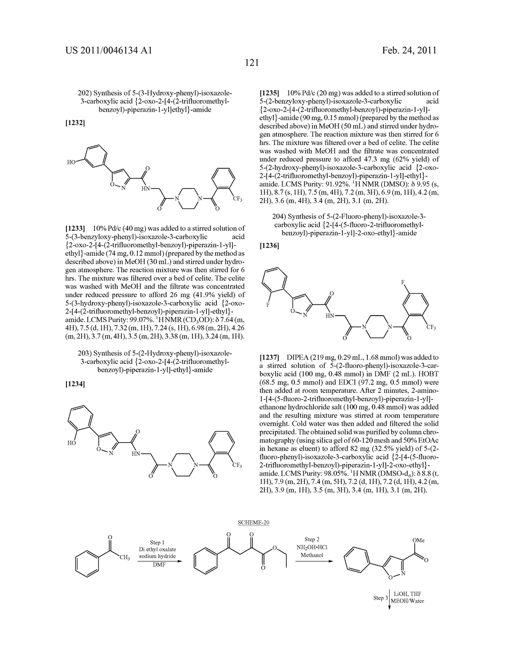 NOVEL PIPERAZINE DERIVATIVES AS INHIBITORS OF STEAROYL-CoA DESATURASE - diagram, schematic, and image 122