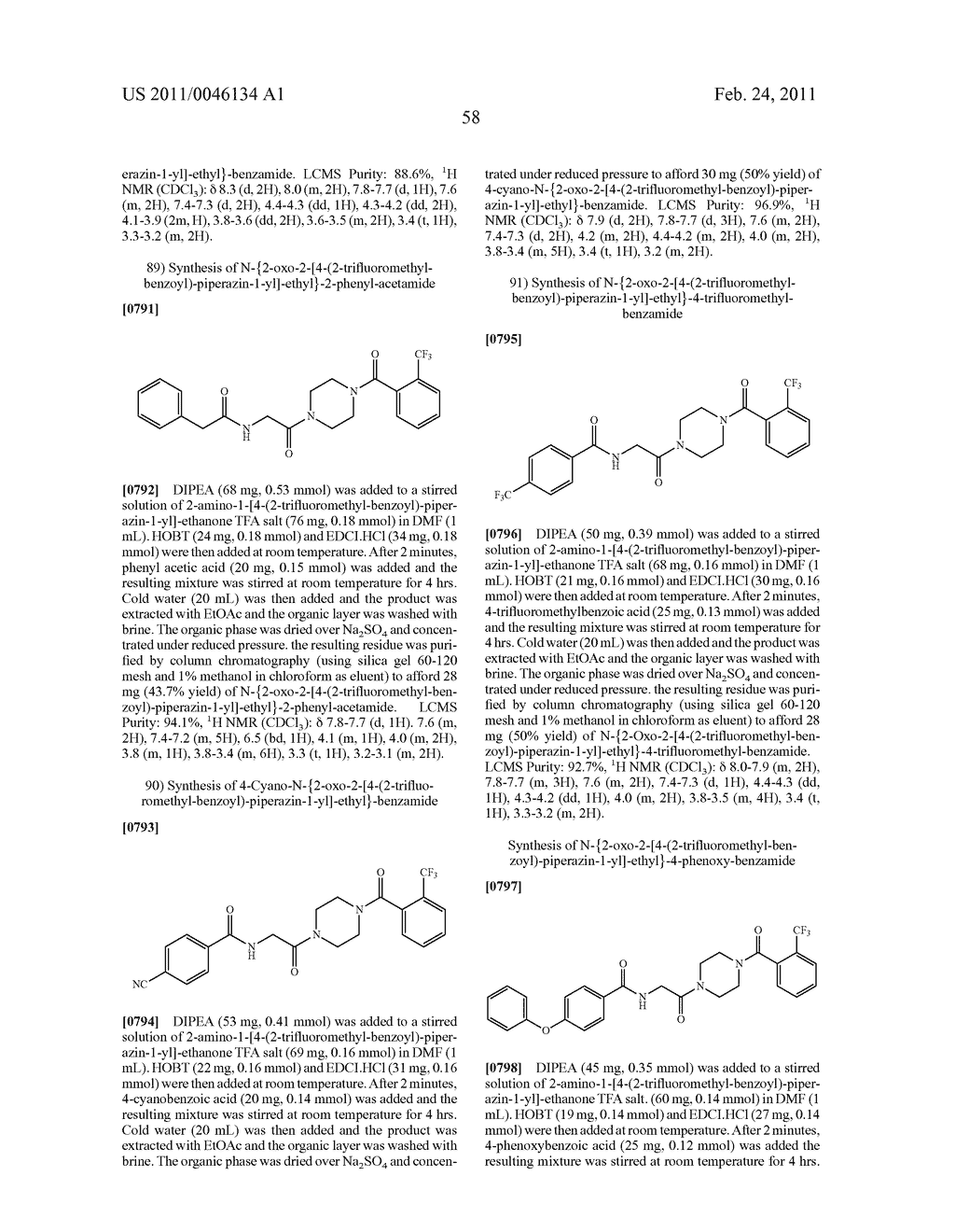 NOVEL PIPERAZINE DERIVATIVES AS INHIBITORS OF STEAROYL-CoA DESATURASE - diagram, schematic, and image 59