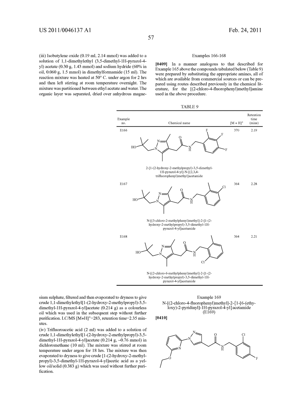 Pyrazole Derivatives as P2X7 Modulators - diagram, schematic, and image 58