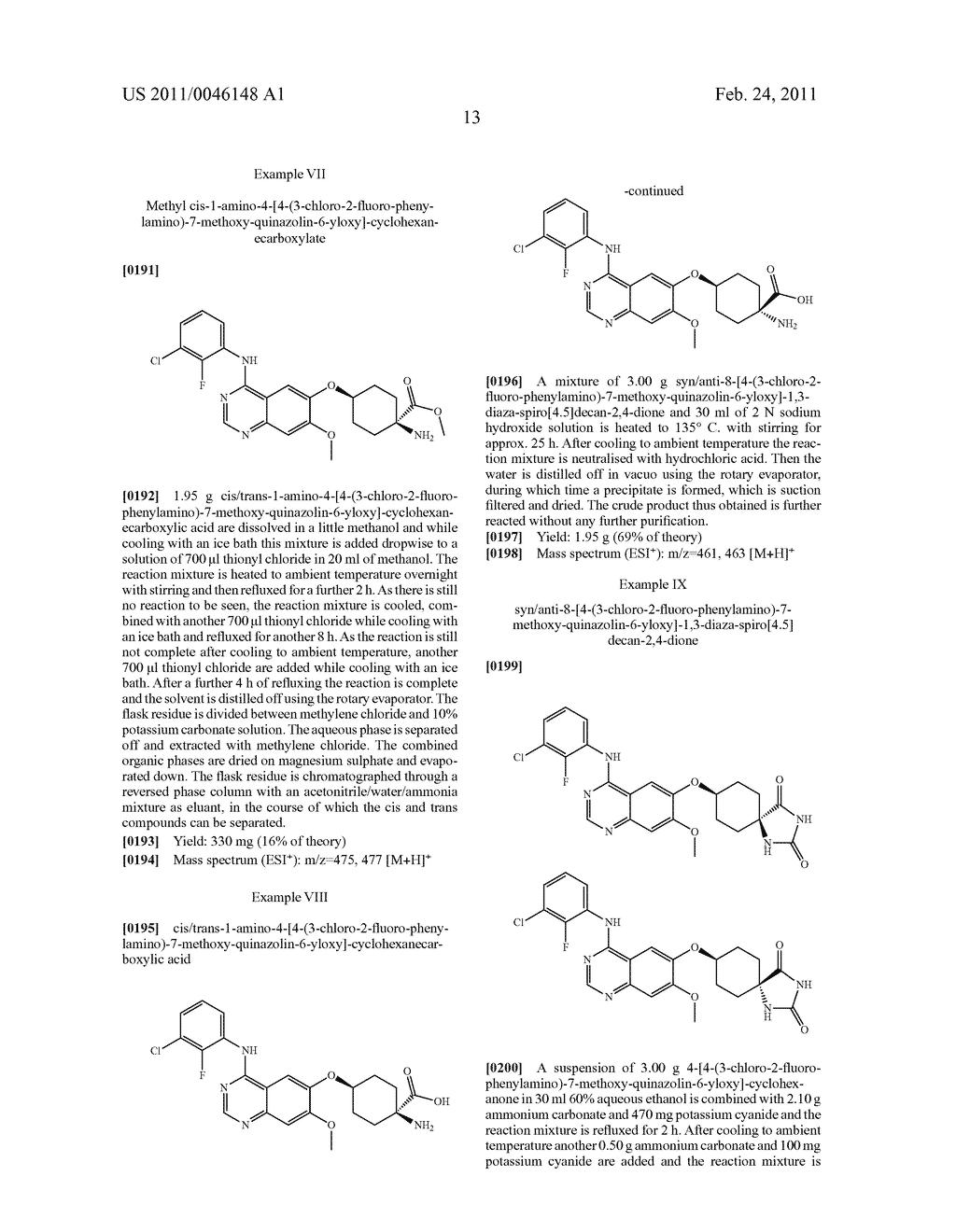 Spirocyclic Heterocycles Medicaments Containing Said Compounds, Use Thereof And Method For Their Production - diagram, schematic, and image 14