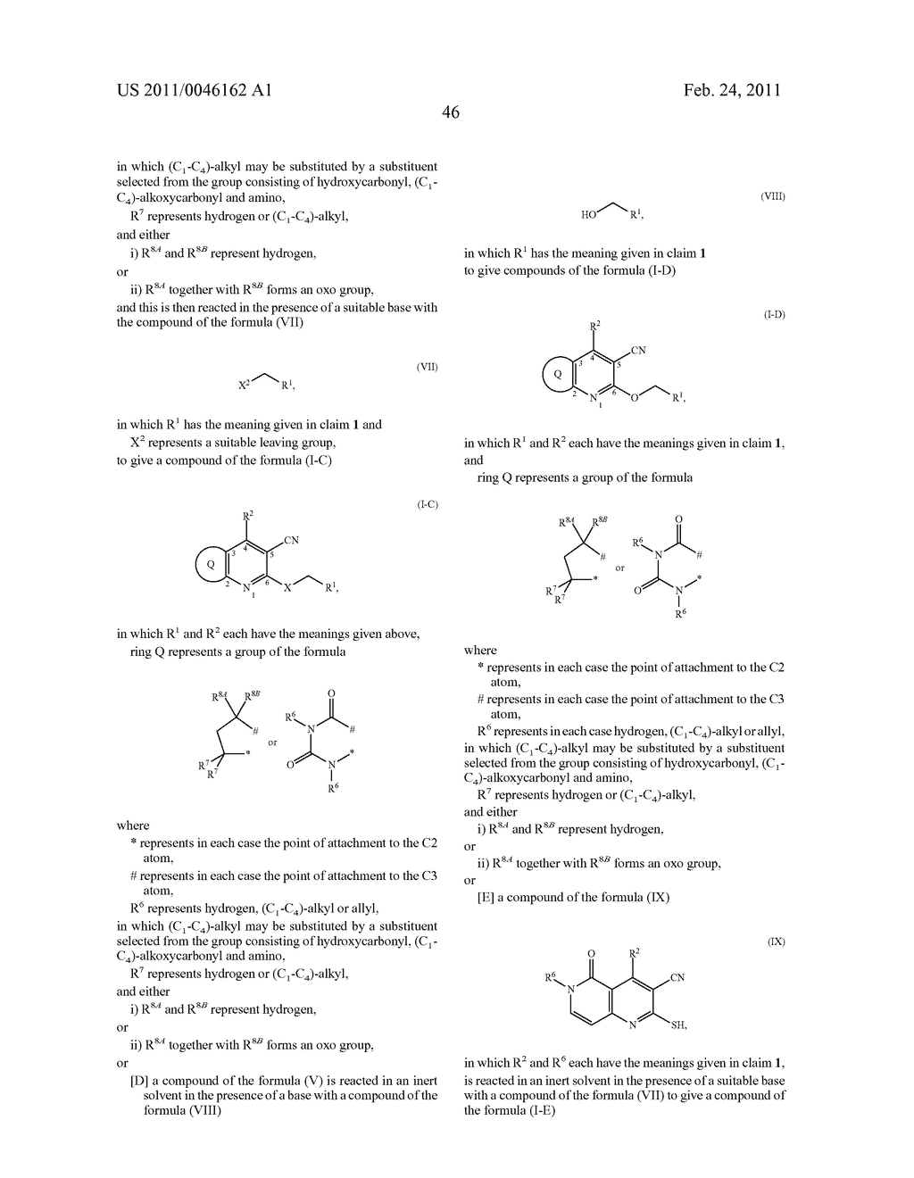 FUSED CYANOPYRIDINES AND THE USE THEREOF - diagram, schematic, and image 47