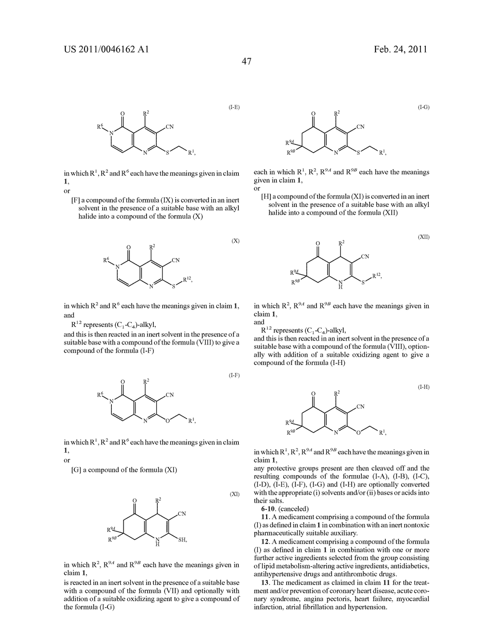 FUSED CYANOPYRIDINES AND THE USE THEREOF - diagram, schematic, and image 48