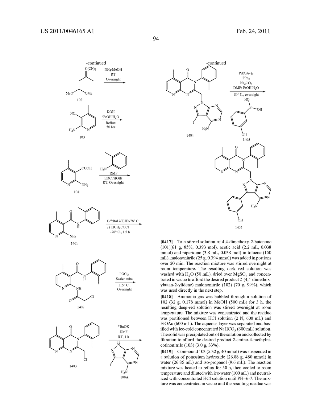 CERTAIN CHEMICAL ENTITLES, COMPOSITIONS AND METHODS - diagram, schematic, and image 106
