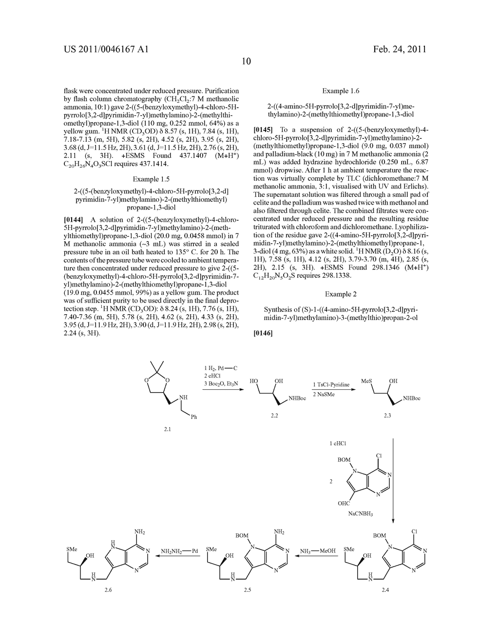 ACYCLIC AMINE INHIBITORS OF 5-METHYTIOADENOSINE PHOSPHORYLASE AND NUCLEOSIDASE - diagram, schematic, and image 11