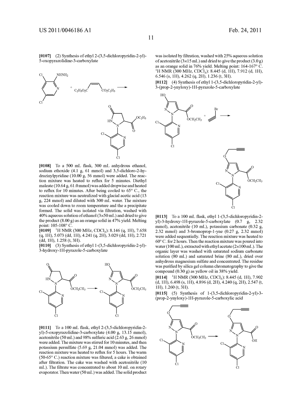 1-Substituted Pyridyl-Pyrazolyl Amide Compounds and Uses Thereof - diagram, schematic, and image 12