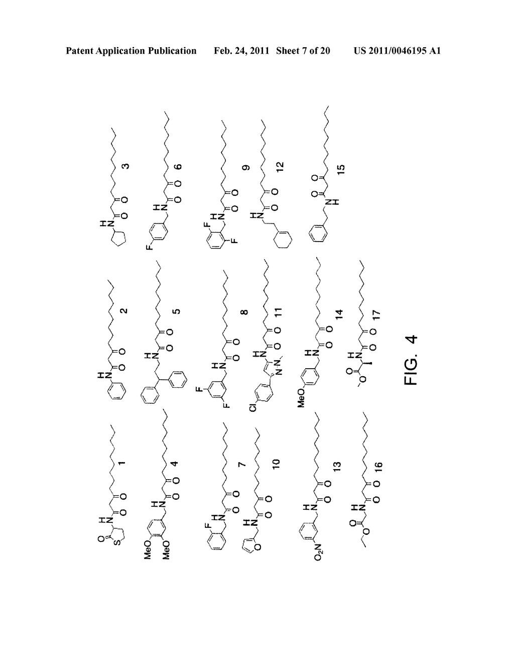 Non-Lactone Carbocyclic and Heterocyclic Antagonists and Agonists of Bacterial Quorum Sensing - diagram, schematic, and image 08