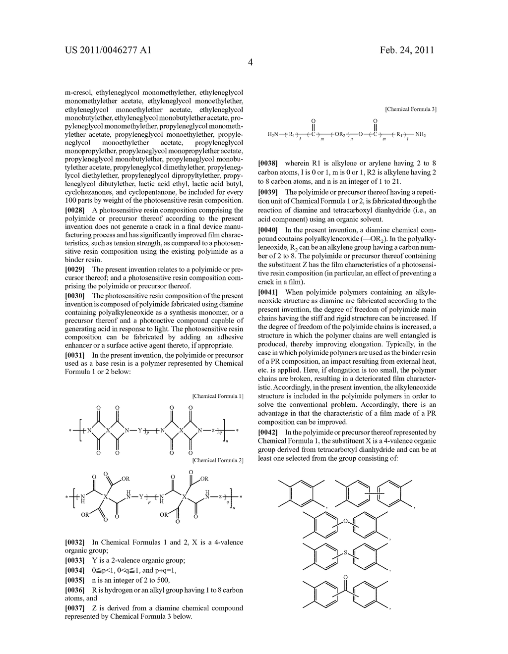PHOTOSENSITIVE POLYIMIDE AND PHOTOSENSITIVE RESIN COMPOSITION COMPRISING THE SAME - diagram, schematic, and image 05