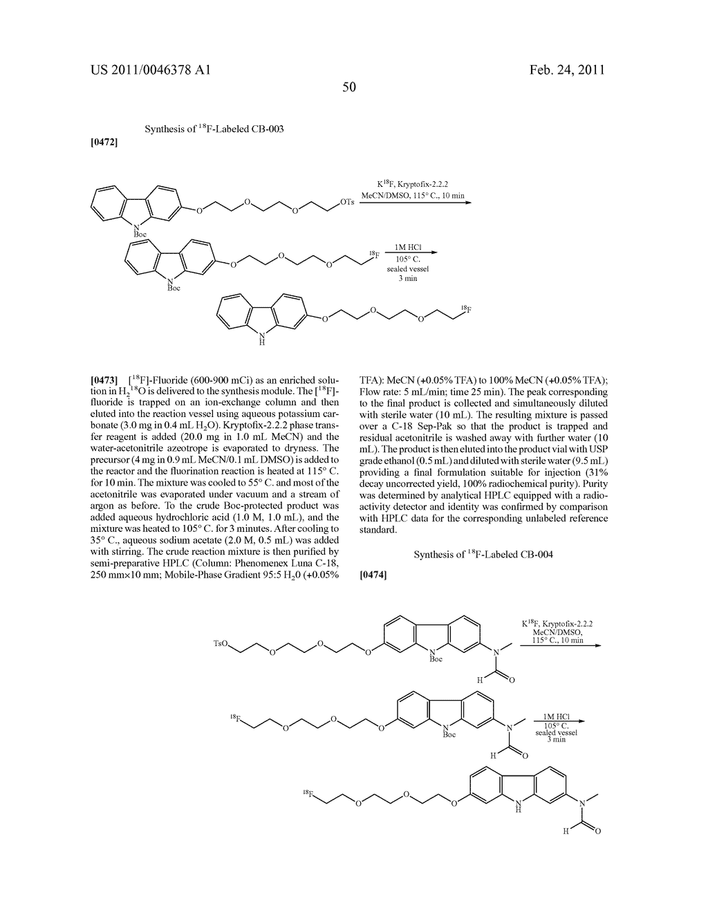 Novel Imaging Agents for Detecting Neurological Dysfunction - diagram, schematic, and image 77