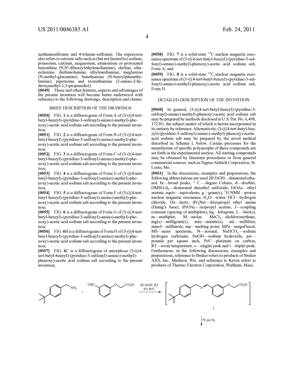 Polymorphs Of Prostaglandin Agonists And Methods For Making The Same - diagram, schematic, and image 15