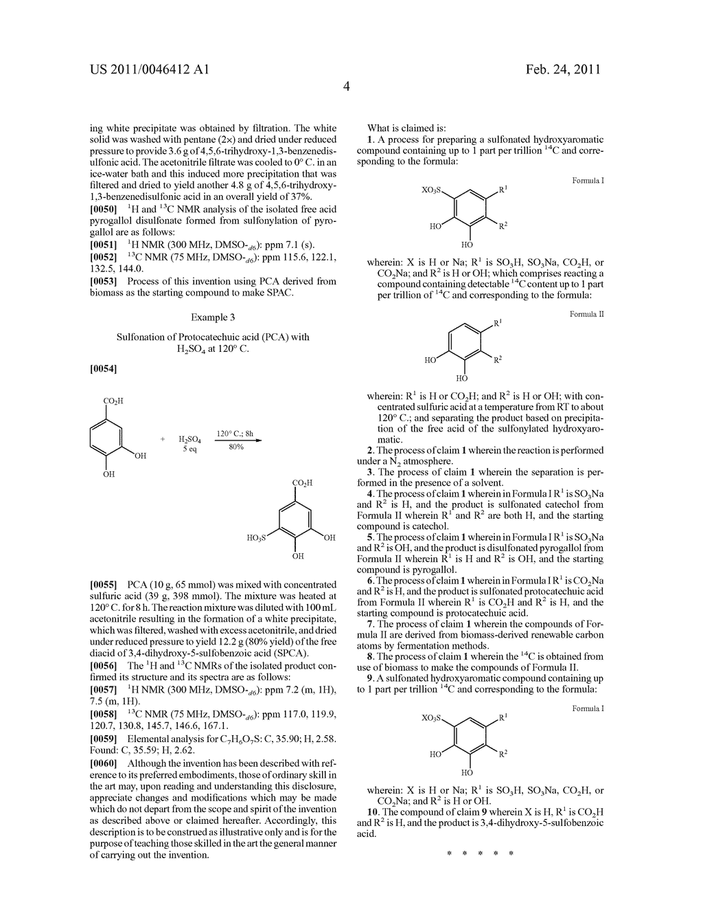 Sulfonation of Polyhydroxyaromatics - diagram, schematic, and image 05