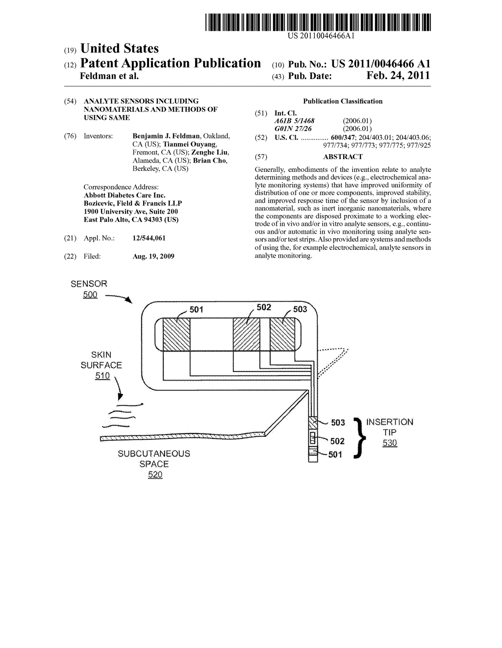 Analyte Sensors Including Nanomaterials and Methods of Using Same - diagram, schematic, and image 01