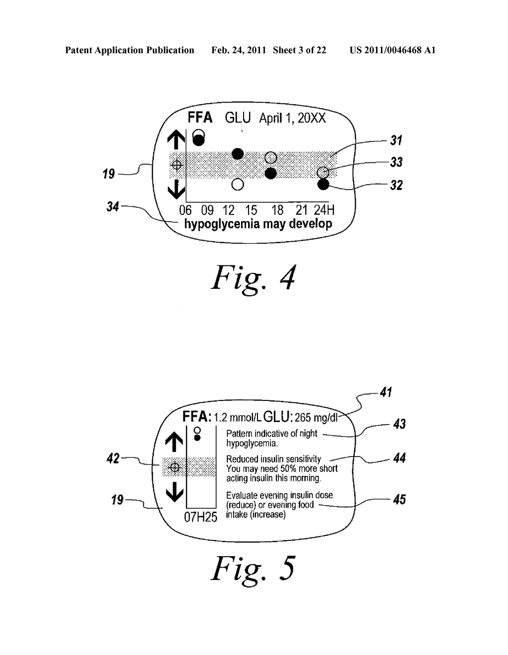 Method and Device for Utilizing Analyte Levels to Assist in the Treatment of Diabetes - diagram, schematic, and image 04