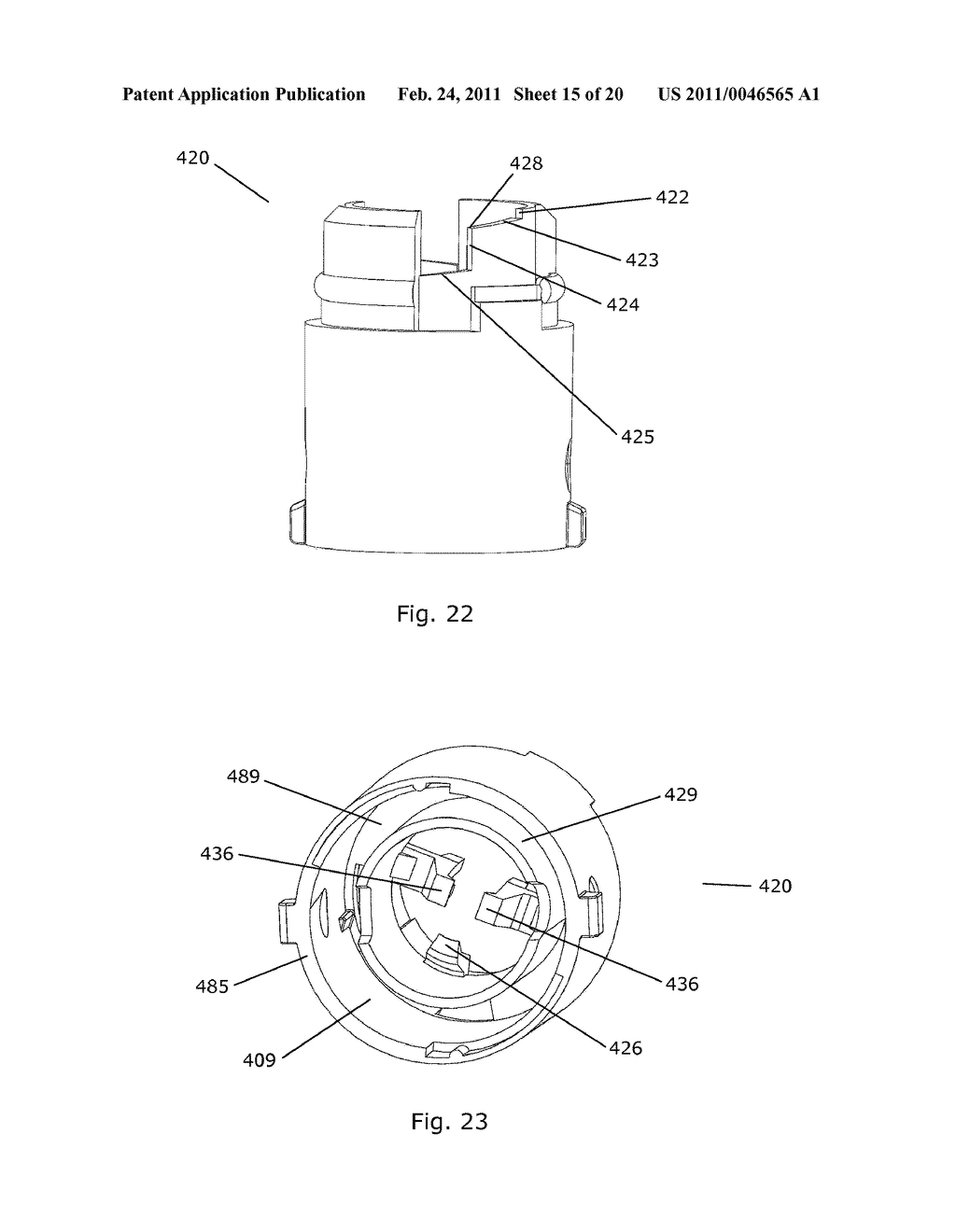 DEVICE FOR INJECTING APPORTIONED DOSES OF LIQUID DRUG - diagram, schematic, and image 16