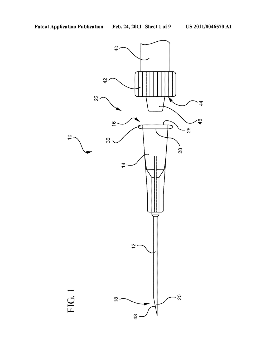 SYSTEMS AND METHODS FOR PROVIDING A FLUSHABLE CATHETER ASSEMBLY - diagram, schematic, and image 02