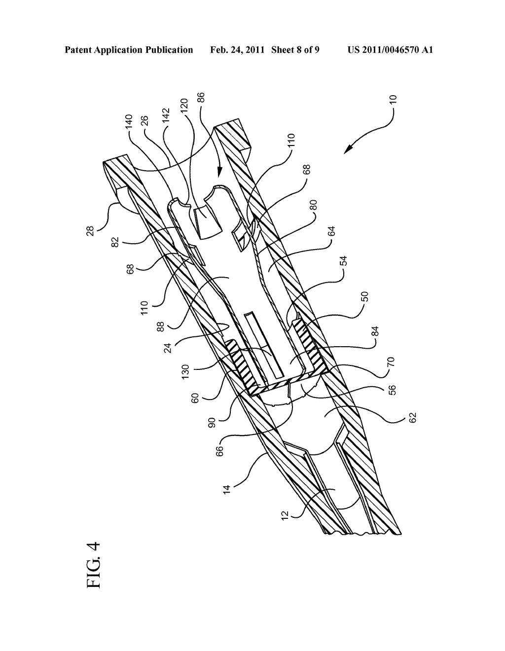 SYSTEMS AND METHODS FOR PROVIDING A FLUSHABLE CATHETER ASSEMBLY - diagram, schematic, and image 09