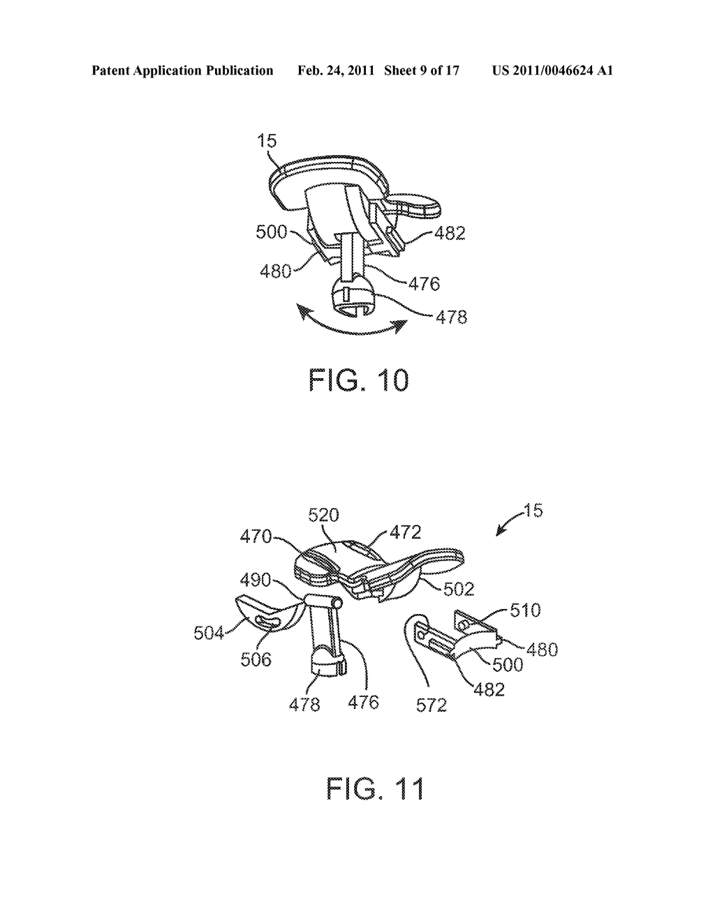 SINGLE HANDLED ENDOSCOPIC VESSEL HARVESTING SYSTEM WITH ROTATION CONTROL - diagram, schematic, and image 10