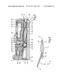 Cassette For An Intraocular Lens, Injector Device With Such A Cassette, Method For Storing An Intraocular Lens In A Cassette and Method For Advancing An Intraocular Lens Out Of A Cassette diagram and image