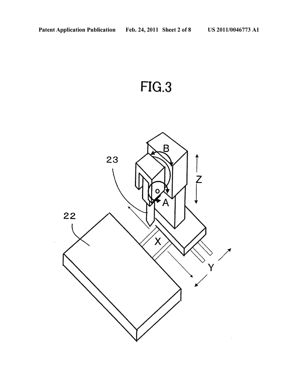 TOOL VECTOR DISPLAY APPARATUS FOR A MACHINE TOOL WITH ROTATIONAL AXES - diagram, schematic, and image 03