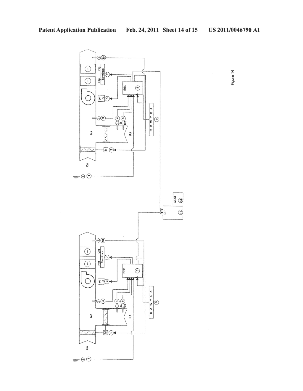 ENERGY REDUCING RETROFIT METHOD AND APPARATUS FOR A CONSTANT VOLUME HVAC SYSTEM - diagram, schematic, and image 15